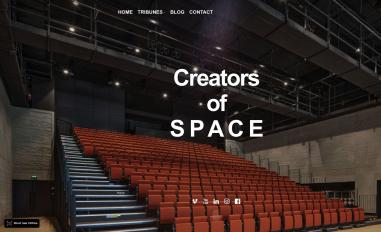 Schermafbeelding van creatorsofspace.eu