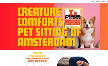 Schermafbeelding van creaturecomfortsamsterdam.com