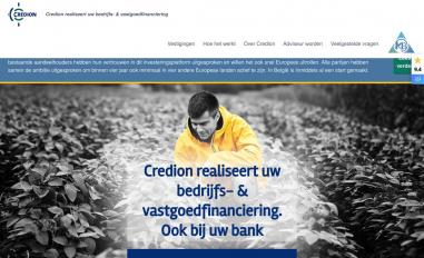 Schermafbeelding van credion.nl