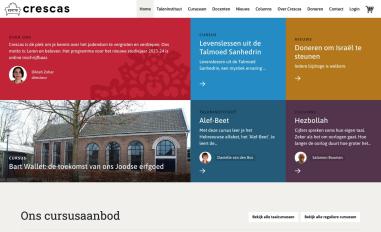 Schermafbeelding van crescas.nl