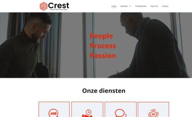 Schermafbeelding van crestrecruitment.nl