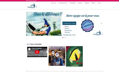 Schermafbeelding van creteur-orthopedie.com