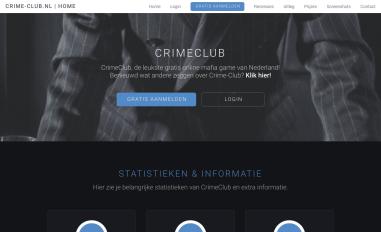 Schermafbeelding van crime-club.nl