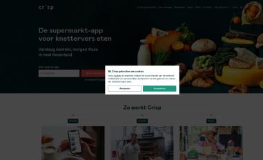 Schermafbeelding van crisp.nl