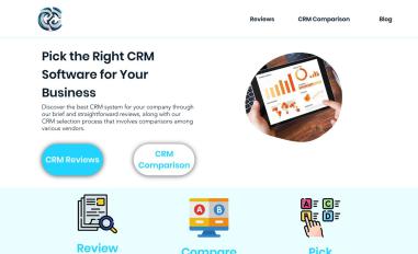 Schermafbeelding van crmpicker.com