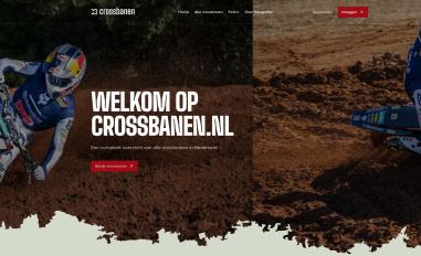 Schermafbeelding van crossbanen.nl
