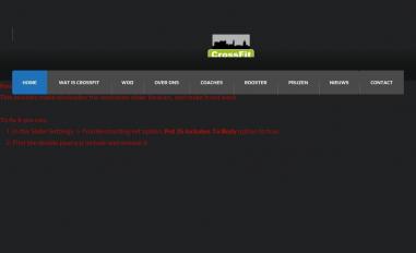 Schermafbeelding van crossfit-roermond.nl