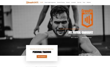 Schermafbeelding van crossfitroermond.nl