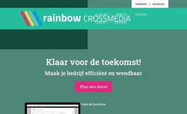 Schermafbeelding van crossmedia.rainbowsolutions.nl