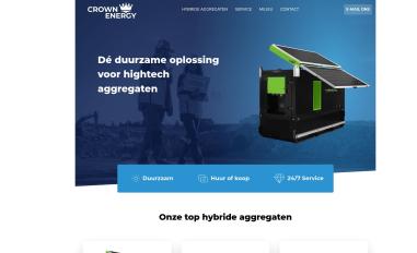Schermafbeelding van crown-energy.nl