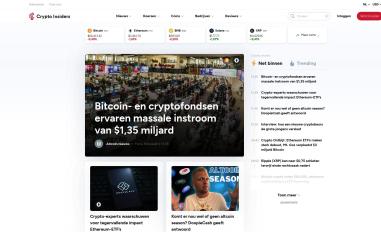 Schermafbeelding van crypto-insiders.nl