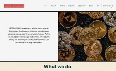Schermafbeelding van cryptocountancy.co.uk