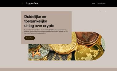 Schermafbeelding van cryptofact.nl