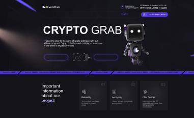 Schermafbeelding van cryptograb.io