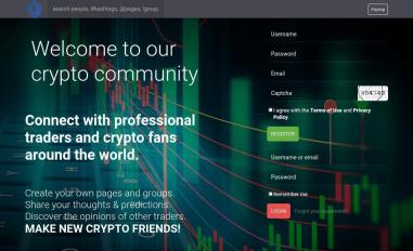 Schermafbeelding van cryptotraderscommunity.com