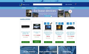 Schermafbeelding van csvcomputers.nl