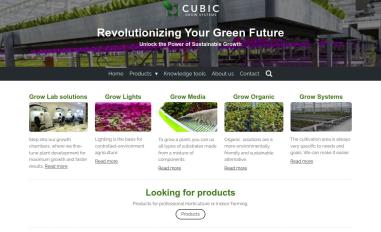 Schermafbeelding van cubicgrow.eu