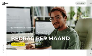 Schermafbeelding van cubics.nl