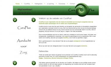 Schermafbeelding van curaplus.nl