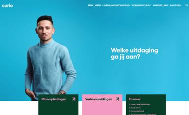Schermafbeelding van curio.nl