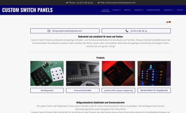 Schermafbeelding van customswitchpanels.de