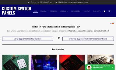 Schermafbeelding van customswitchpanels.nl
