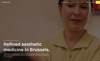 Schermafbeelding van cuveelesclinic.com