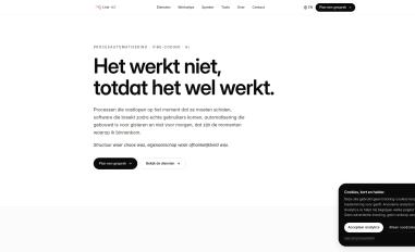 Schermafbeelding van cxm-ict.com
