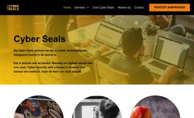 Schermafbeelding van cyberseals.nl