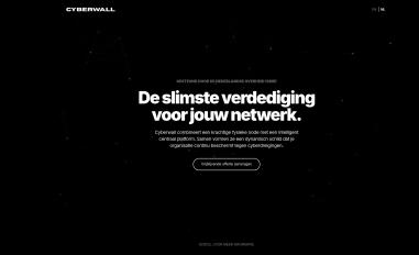 Schermafbeelding van cyberwall.nl