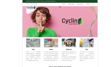 Schermafbeelding van cyclin.nl