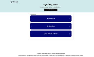 Schermafbeelding van cycling.com