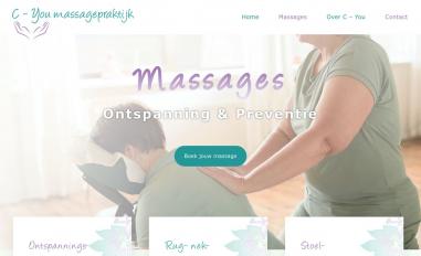 Schermafbeelding van cyoumassagepraktijk.nl