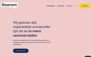 Schermafbeelding van daarom.org