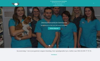 Schermafbeelding van dac-damsheide.be