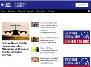 Schermafbeelding van dagelijksestandaard.nl