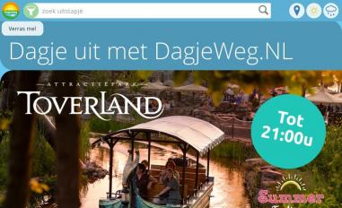 Schermafbeelding van dagjeweg.nl
