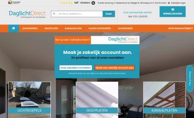 Schermafbeelding van daglichtdirect.nl