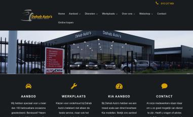 Schermafbeelding van dahabautos.nl