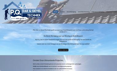 Schermafbeelding van dak-gevel.nl