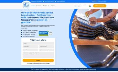Schermafbeelding van dakbedrijfnederland.nl