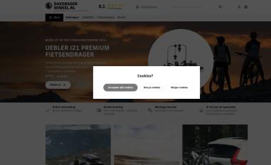 Schermafbeelding van dakdragerwinkel.nl