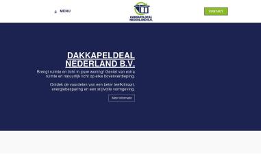 Schermafbeelding van dakkapeldealnederland.nl