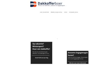Schermafbeelding van dakkofferboer.nl