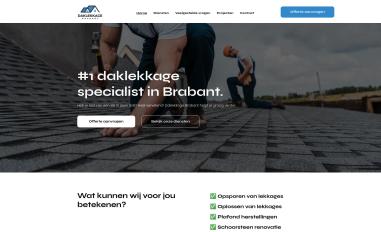 Schermafbeelding van daklekkage-brabant.nl