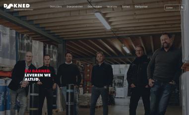 Schermafbeelding van dakned.nl