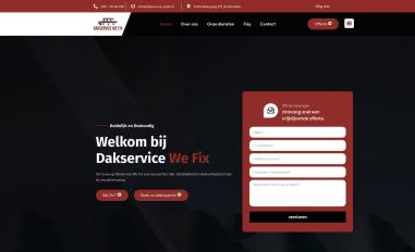 Schermafbeelding van dakservice-wefix.nl