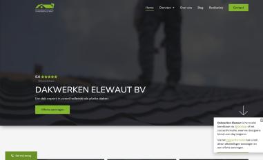 Schermafbeelding van dakwerken-elewaut.be
