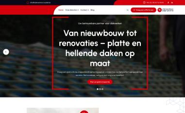 Schermafbeelding van dakwerkencnudde.be