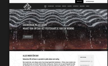 Schermafbeelding van dakwerkenmg.be